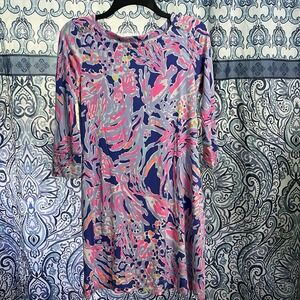 Lilly Pulitzer UPF 50+ Sophie Dress Size Small Shrimply Chic